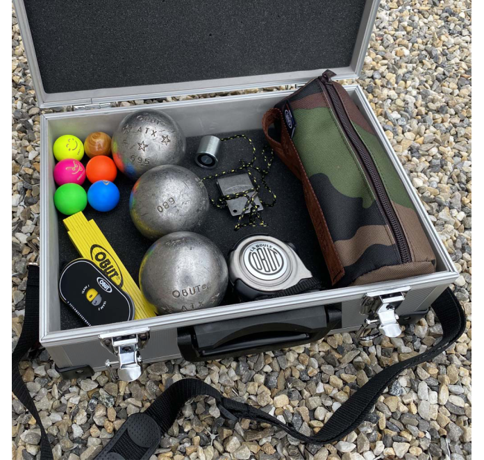 Mallette pétanque noire