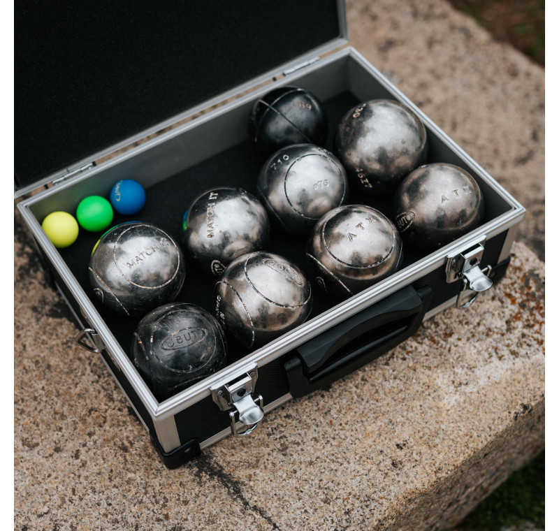 Svart petanquefodral