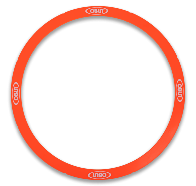 Stevige petanquecirkel in koraal