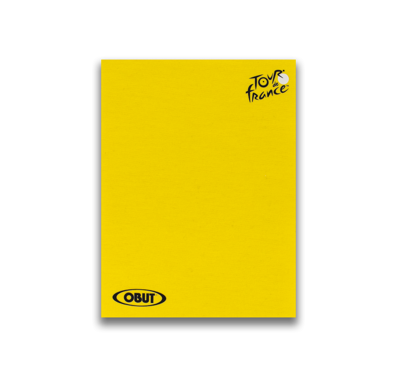 Gele schoonmaakdoek Tour de France