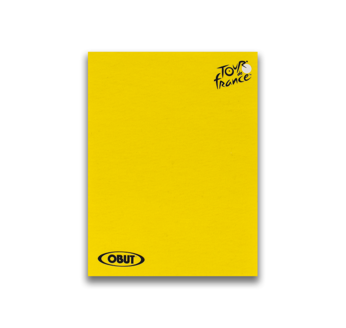 Gele schoonmaakdoek Tour de France