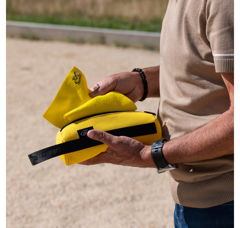 Yellow Tour de France Cleaning Cloth