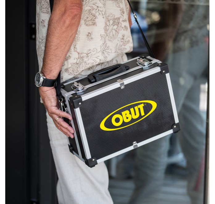 Svart petanquefodral