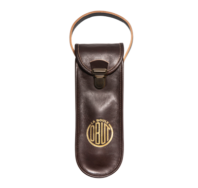Bolsa de cuero vintage marrón