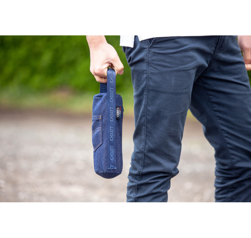 Obut denim pouch