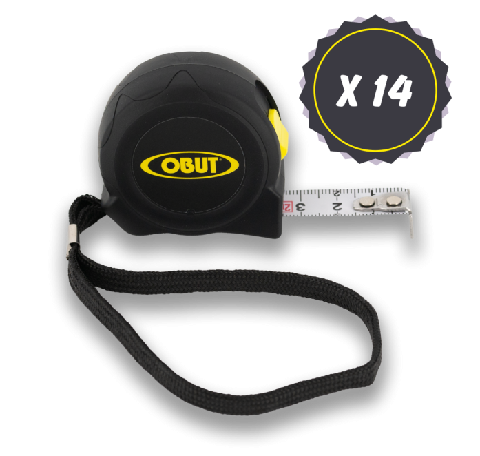 14 Obut pétanque tape measures