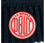 Blauwe muts met vintage Obut-logo