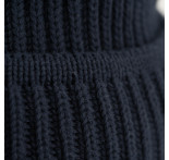 Blauwe muts met vintage Obut-logo