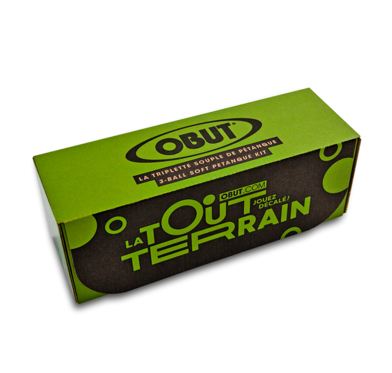 Obut Indoor Outdoor Black Boules