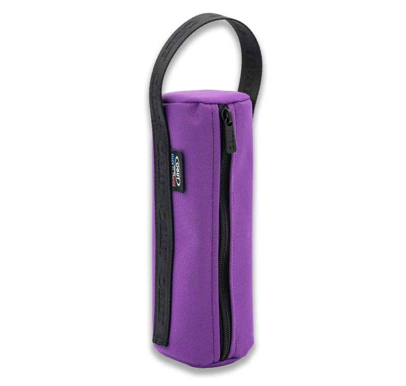 12 sacoches toile violettes