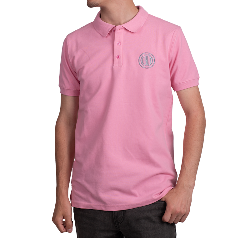 Polo homme rose