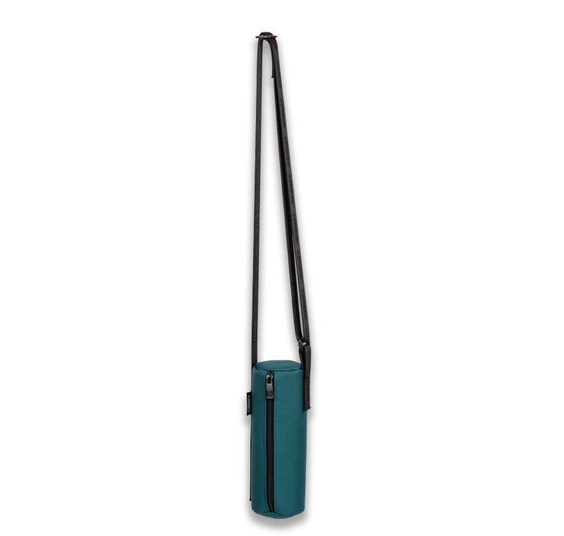 Set med 12 pétanqueväskor i eukalyptuscanvas med axelrem