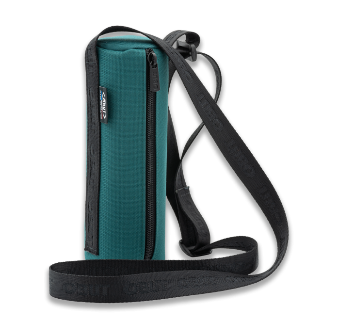 Set mit 12 Pétanque-Taschen aus Eukalyptus-Canvas mit Schultergurt