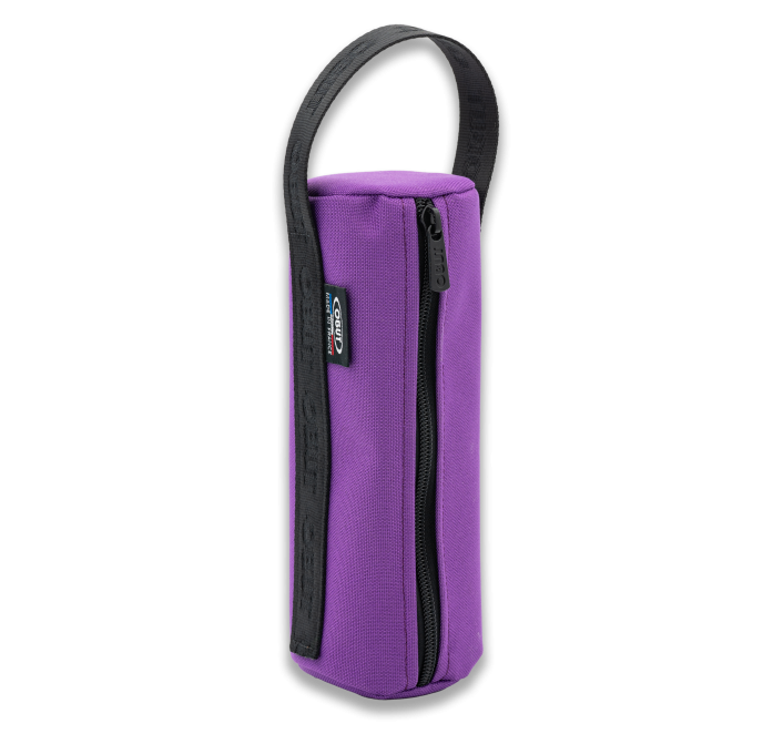 Sacoche toile violette