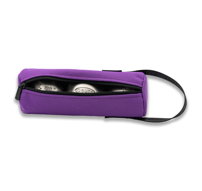 Bolsa de petanca en lona violeta