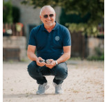 Herenpolo in marineblauw