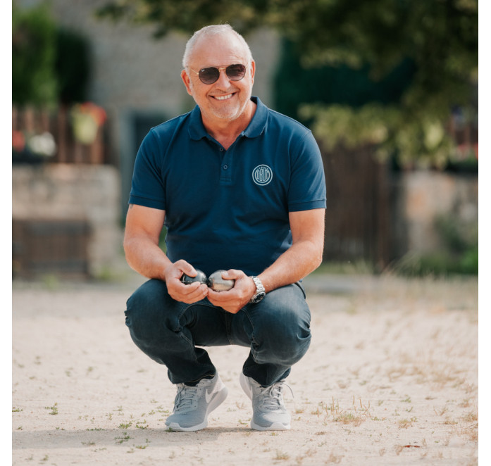 Marinblå tenniströja herr Marinblå tenniströja herr