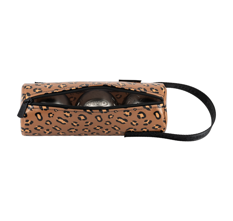 Leopardväska