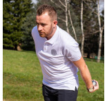 Polo para hombre blanco