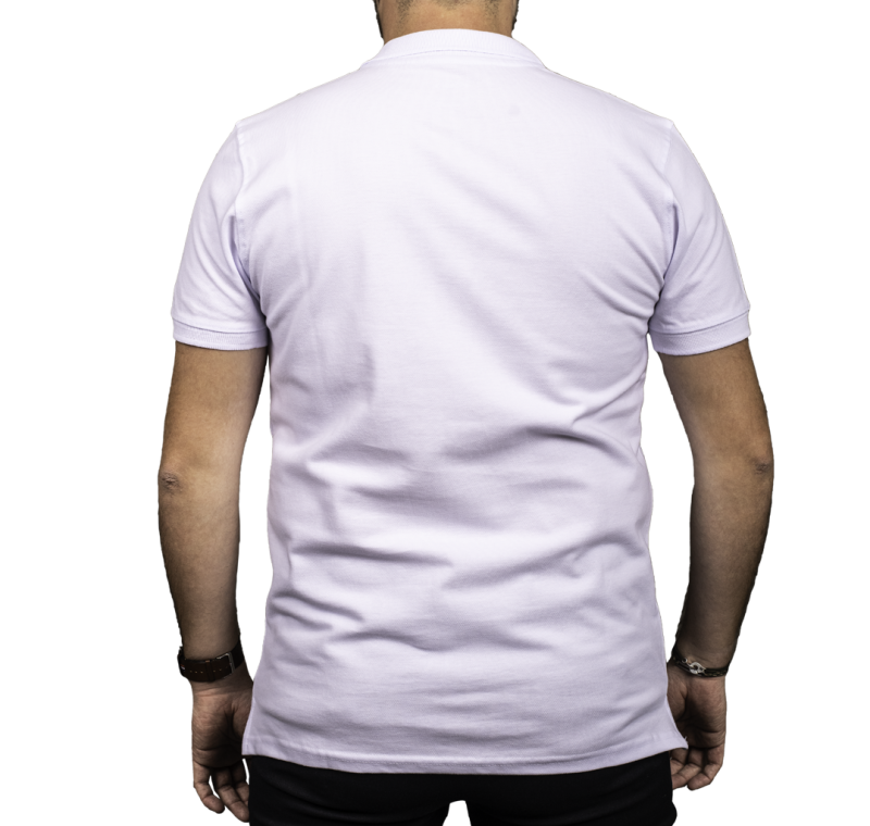 Polo para hombre blanco