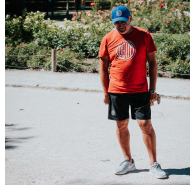 Korte broek petanque zwart