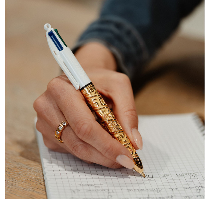 BIC® 4 Kleuren™ BIC x Obut x Tournaire – Geelbrons