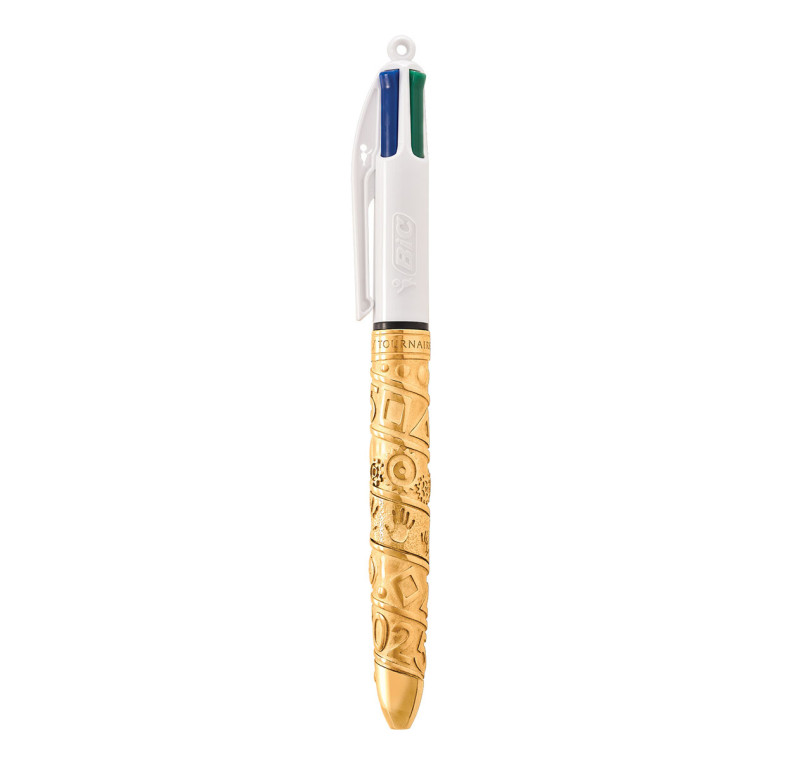 BIC® 4 Kleuren™ BIC x Obut x Tournaire – Geelbrons