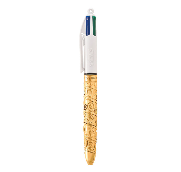 BIC® 4 Kleuren™ BIC x Obut x Tournaire – Geelbrons