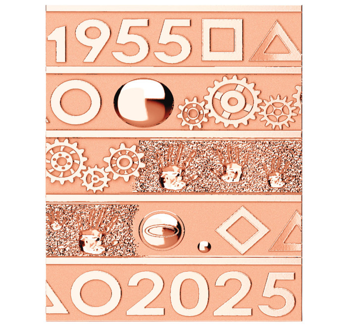 BIC 4 Colores™ Obut x Tournaire – Bronce Rosa