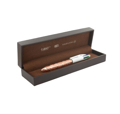 BIC 4 Colores™ Obut x Tournaire – Bronce Rosa