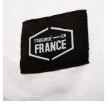 Wit heren T-shirt met zwart OBUT-logo