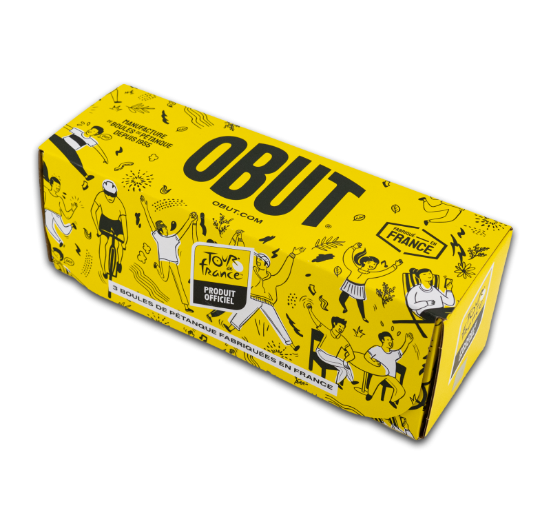 Obut Tour de France Pétanque-Kugeln