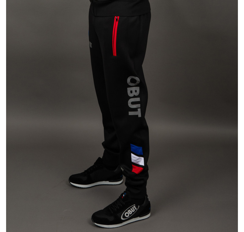 Black tracksuit pants