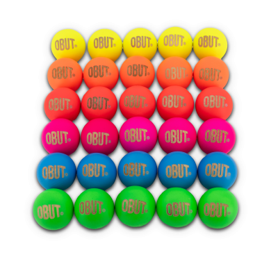Red de 30 boliches de colores