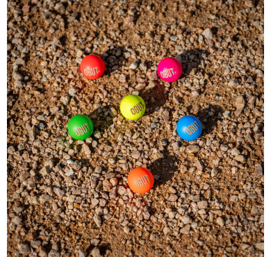 14 netten met 6 gekleurde...
