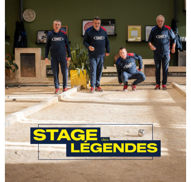 Stage des légendes 30 novembre et 1er décembre 2026