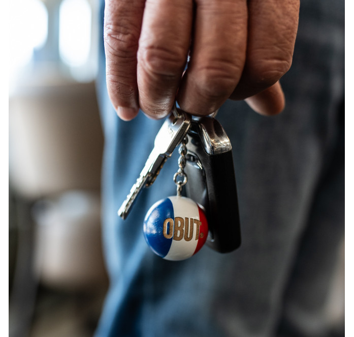 Vintage tricolour keyring Vintage tricolour keyring