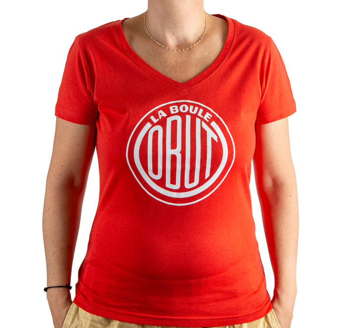 Rood dames T-shirt