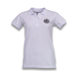 Frauen-Polo-Shirt, weiß Frauen-Polo-Shirt, weiß
