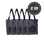 Lote de 20 totebags con...