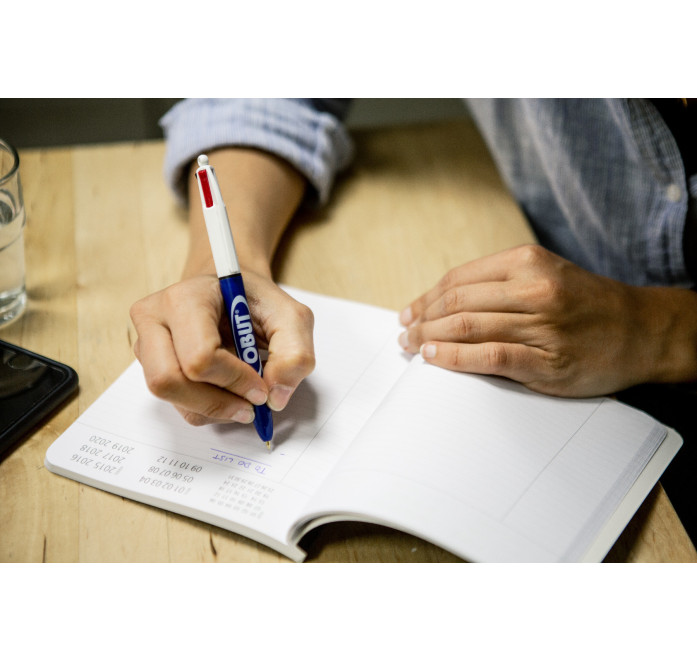 Obut pen in vier kleuren