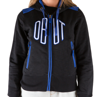 Gilet capuche femme