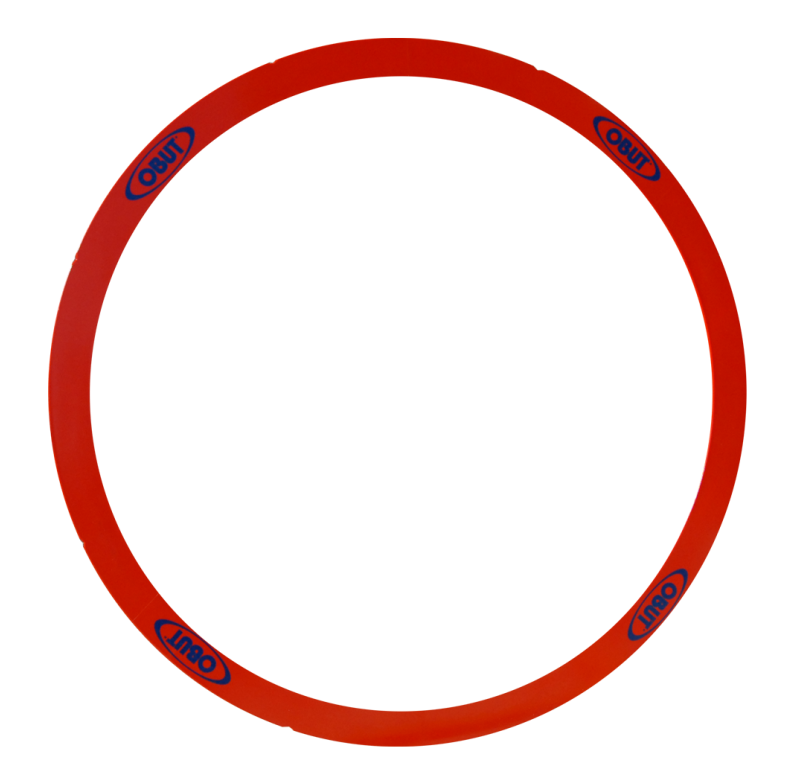 20 styva röda cirklar