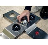 Plantilla de acero inoxidable para tiro de precisión