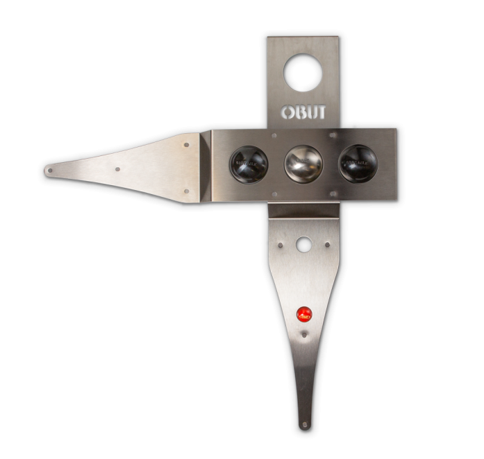 Rostfri mall för precisionsskytte