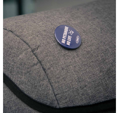 Badge ingen petanque inget liv