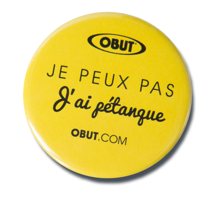 Je peux pas j'ai PETANQUE badge