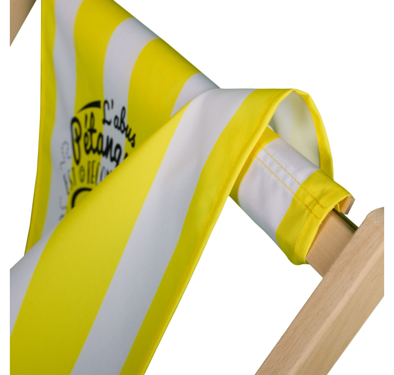 Vintage mascot deckchair