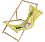 Vintage mascot deckchair