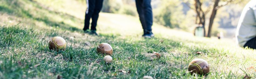 MABOULE Holzkugeln für Pétanque